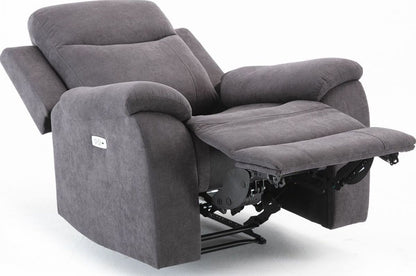 Lounge Chair Milo | size: Width: 97cm, Height: 103cm, Depth: 96cm | color: Gray | image: 4 | variant: 1004893
