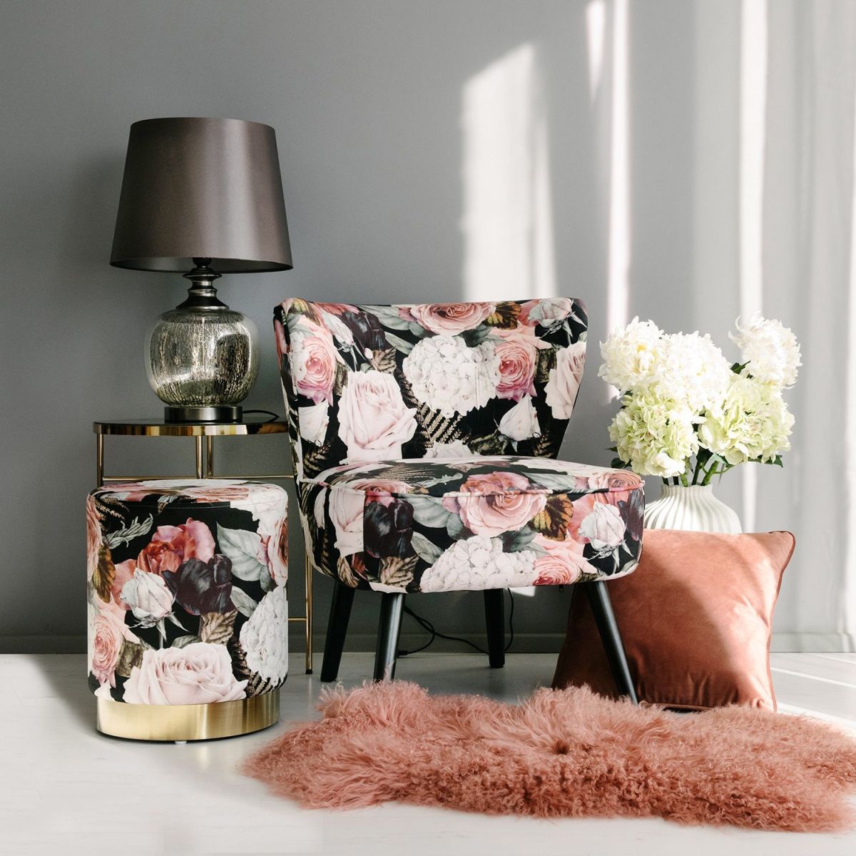 Lounge Chair Nelson | size: Width: 73cm, Height: 76cm, Depth: 63cm | color: Multicolored | image: 4 | variant: 1005112