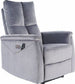 Lounge Chair Neptun | size: Width: 76cm, Height: 96cm, Depth: 94cm | color: Gray | image: 1 | variant: 1005034