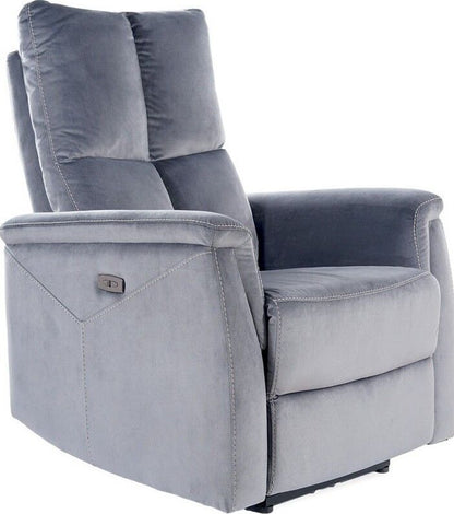 Lounge Chair Neptun | size: Width: 76cm, Height: 96cm, Depth: 94cm | color: Gray | image: 1 | variant: 1005037