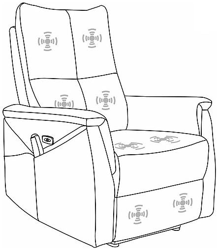 Lounge Chair Neptun | size: Width: 76cm, Height: 96cm, Depth: 94cm | color: Gray | image: 8 | variant: 1005034