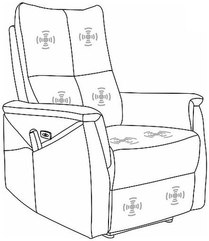 Lounge Chair Neptun | size: Width: 76cm, Height: 96cm, Depth: 94cm | color: Gray | image: 8 | variant: 1005034