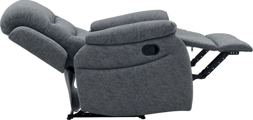 Lounge Chair Neron | size: Width: 72cm, Height: 101cm, Depth: 80cm | color: Gray | image: 3 | variant: 1012028