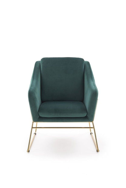 Lounge Chair Olbia | size: Width: 69cm, Height: 81cm, Depth: 76cm | color: Green | image: 5 | variant: 1002832
