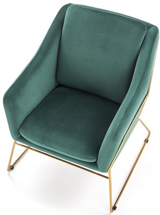 Lounge Chair Olbia | size: Width: 69cm, Height: 81cm, Depth: 76cm | color: Green | image: 6 | variant: 1002832