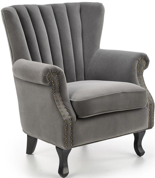 Lounge Chair Oristano | size: Width: 73cm, Height: 87cm, Depth: 70cm | color: Gray | image: 1 | variant: 1002834