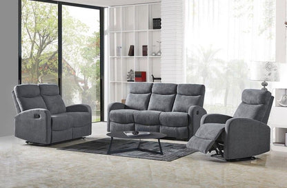 Lounge Chair Oslo 1S | size: Width: 75cm, Height: 100cm, Depth: 95cm | color: Gray | image: 7 | variant: 1005702