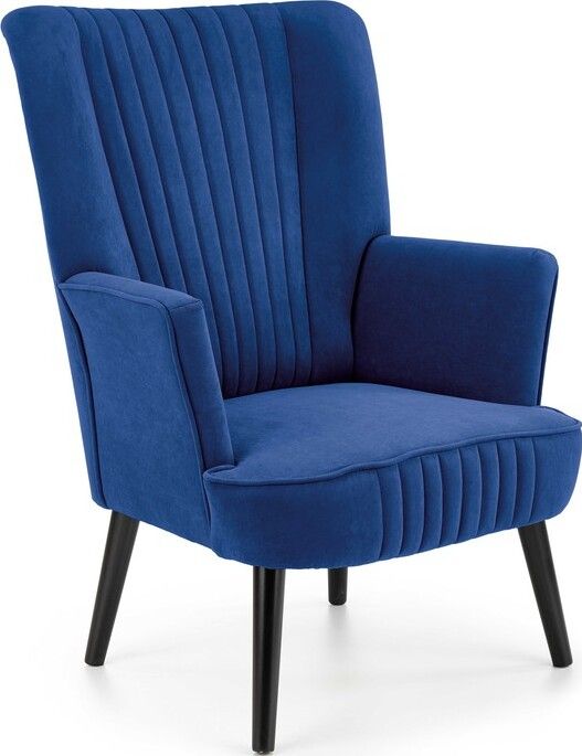 Lounge Chair Padua | size: Width: 75cm, Height: 100cm, Depth: 70cm | color: Blue | image: 1 | variant: 1002742