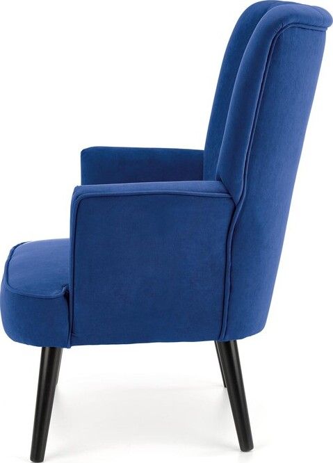 Lounge Chair Padua | size: Width: 75cm, Height: 100cm, Depth: 70cm | color: Blue | image: 3 | variant: 1002742