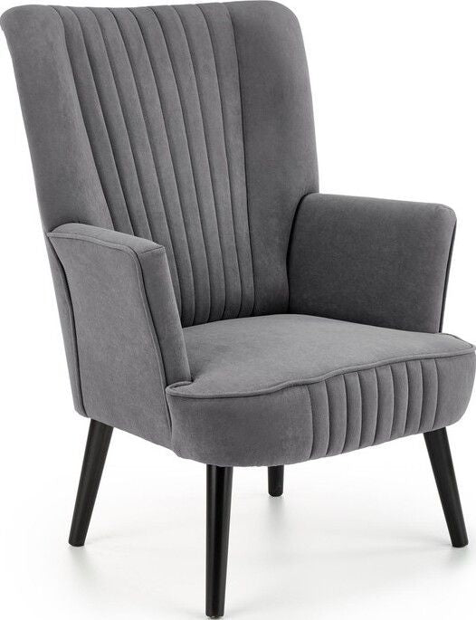 Lounge Chair Padua | size: Width: 75cm, Height: 100cm, Depth: 70cm | color: Gray | image: 1 | variant: 1002740