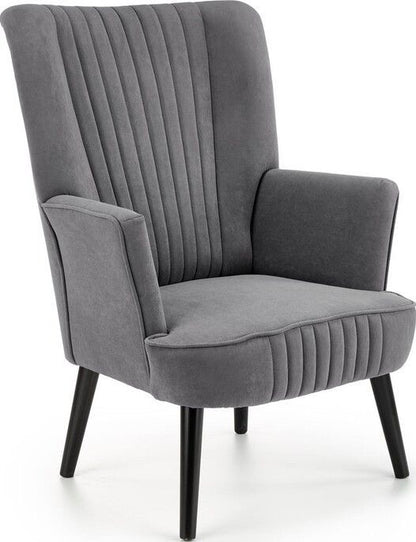 Lounge Chair Padua | size: Width: 75cm, Height: 100cm, Depth: 70cm | color: Gray | image: 1 | variant: 1002740