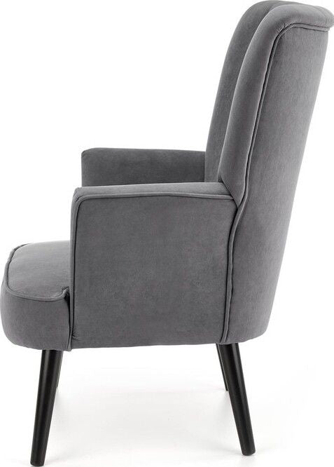 Lounge Chair Padua | size: Width: 75cm, Height: 100cm, Depth: 70cm | color: Gray | image: 3 | variant: 1002740
