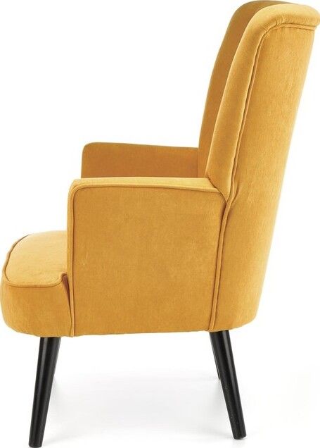 Lounge Chair Padua | size: Width: 75cm, Height: 100cm, Depth: 70cm | color: Yellow | image: 2 | variant: 1002738