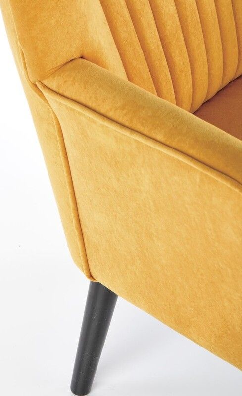 Lounge Chair Padua | size: Width: 75cm, Height: 100cm, Depth: 70cm | color: Yellow | image: 3 | variant: 1002738