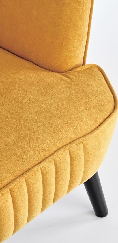 Lounge Chair Padua | size: Width: 75cm, Height: 100cm, Depth: 70cm | color: Yellow | image: 4 | variant: 1002738