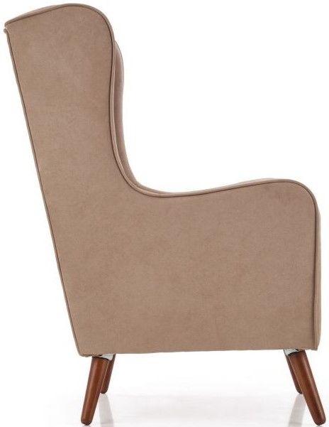 Lounge Chair Pitre | size: Width: 67cm, Height: 114cm, Depth: 85cm | color: Beige | image: 2 | variant: 1002717