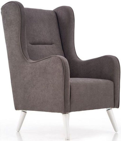 Lounge Chair Pitre | size: Width: 67cm, Height: 114cm, Depth: 85cm | color: Gray | image: 1 | variant: 1002718