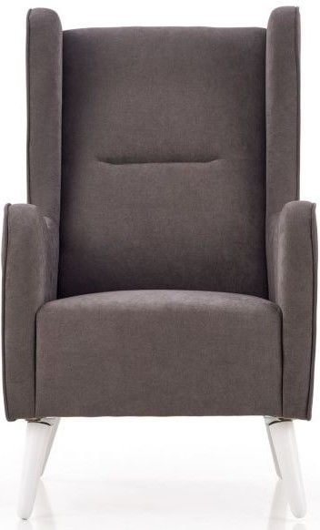 Lounge Chair Pitre | size: Width: 67cm, Height: 114cm, Depth: 85cm | color: Gray | image: 2 | variant: 1002718