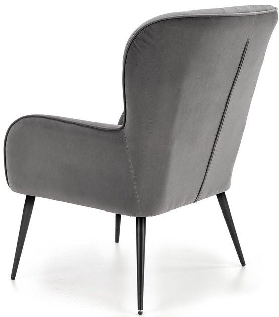 Lounge Chair Pordenone | size: Width: 73cm, Height: 94cm, Depth: 70cm | color: Gray | image: 2 | variant: 1002849