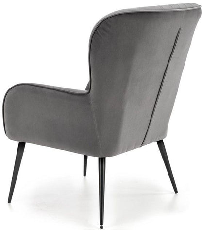 Lounge Chair Pordenone | size: Width: 73cm, Height: 94cm, Depth: 70cm | color: Gray | image: 2 | variant: 1002849