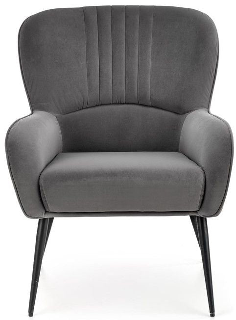 Lounge Chair Pordenone | size: Width: 73cm, Height: 94cm, Depth: 70cm | color: Gray | image: 3 | variant: 1002849