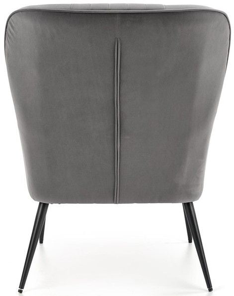 Lounge Chair Pordenone | size: Width: 73cm, Height: 94cm, Depth: 70cm | color: Gray | image: 5 | variant: 1002849