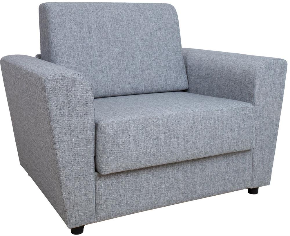 Lounge Chair Porth | size: Width: 112cm, Height: 86cm, Depth: 83cm | color: Gray | image: 1 | variant: 1001380