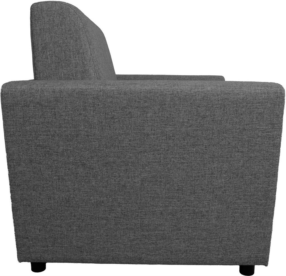Lounge Chair Porth | size: Width: 112cm, Height: 86cm, Depth: 83cm | color: Gray | image: 3 | variant: 1001381
