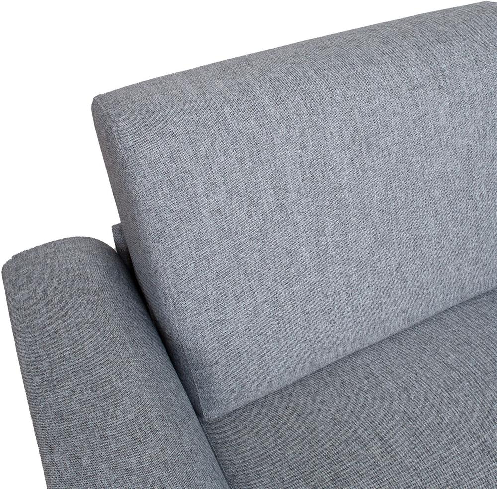 Lounge Chair Porth | size: Width: 112cm, Height: 86cm, Depth: 83cm | color: Gray | image: 5 | variant: 1001380
