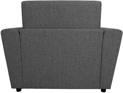 Lounge Chair Porth | size: Width: 112cm, Height: 86cm, Depth: 83cm | color: Gray | image: 5 | variant: 1001381