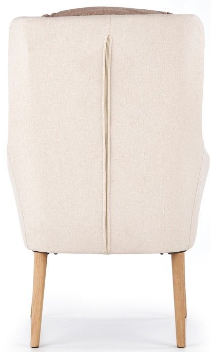 Lounge Chair Purio | size: Width: 67cm, Height: 103cm, Depth: 75cm | color: Brown/Grey | image: 2 | variant: 1004705