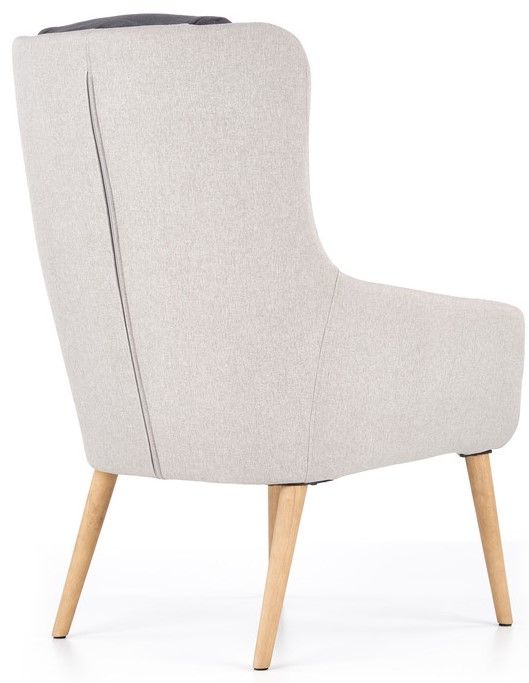 Lounge Chair Purio | size: Width: 67cm, Height: 103cm, Depth: 75cm | color: Gray | image: 2 | variant: 1004707