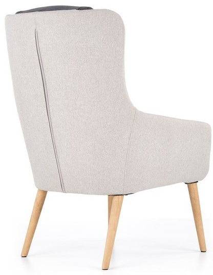 Lounge Chair Purio | size: Width: 67cm, Height: 103cm, Depth: 75cm | color: Gray | image: 2 | variant: 1004707