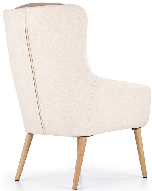 Lounge Chair Ragusa | size: Width: 67cm, Height: 103cm, Depth: 75cm | color: Brown/Grey | image: 4 | variant: 1002810