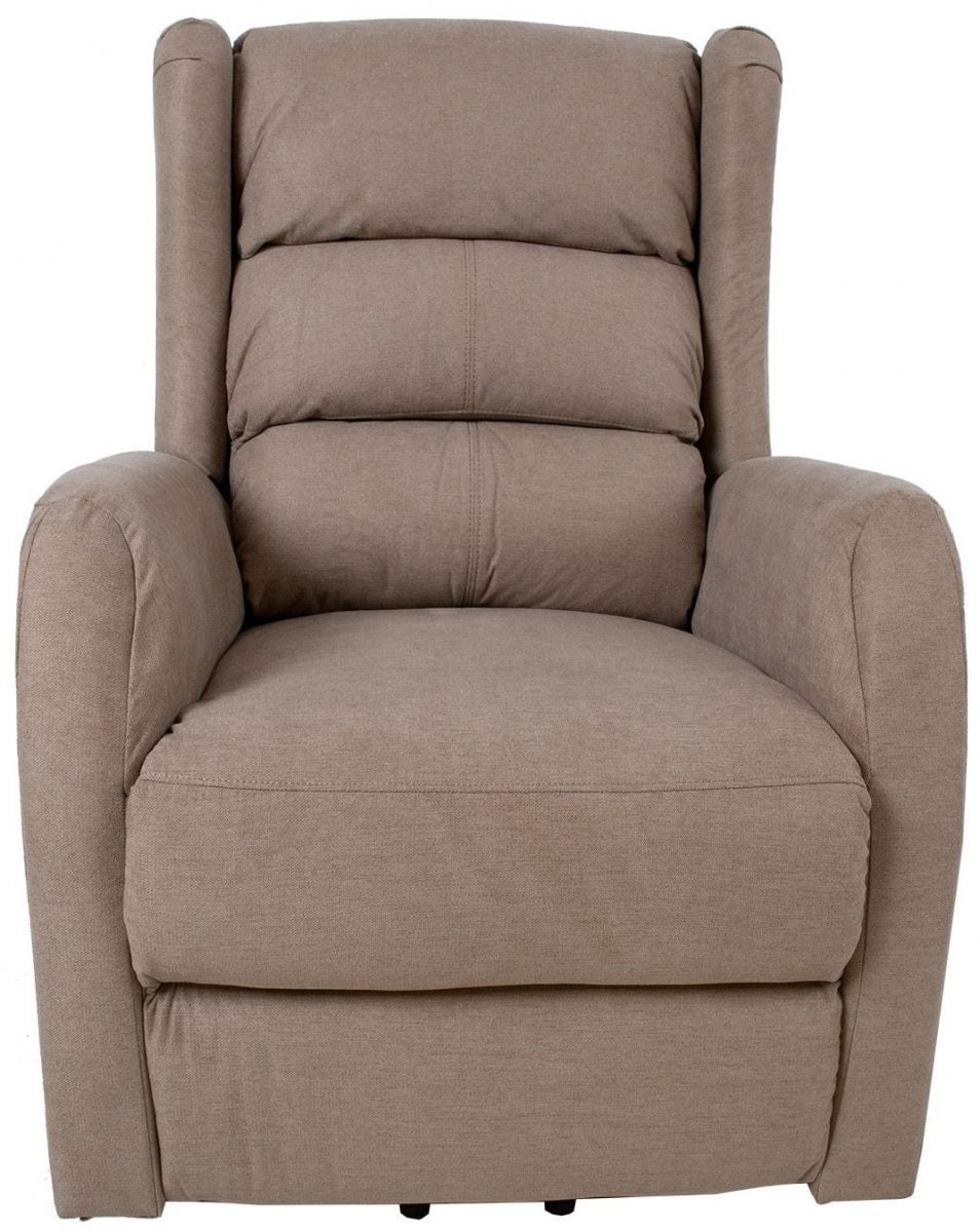 Lounge Chair Rye | size: Width: 77cm, Height: 106cm, Depth: 90cm | color: Brown | image: 2 | variant: 1000932