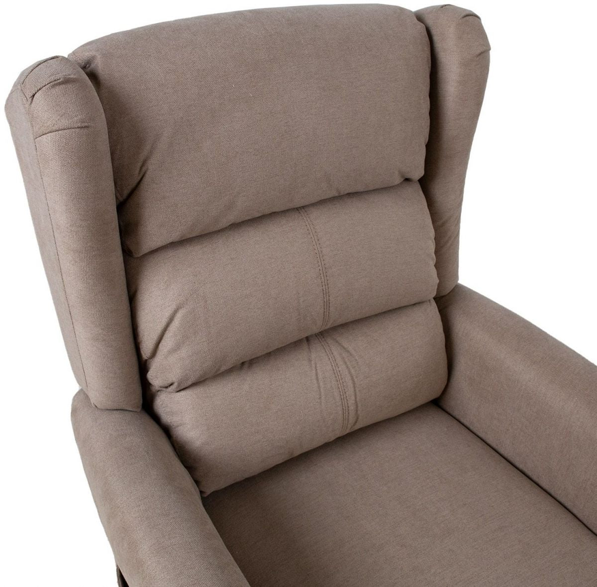 Lounge Chair Rye | size: Width: 77cm, Height: 106cm, Depth: 90cm | color: Brown | image: 5 | variant: 1000932