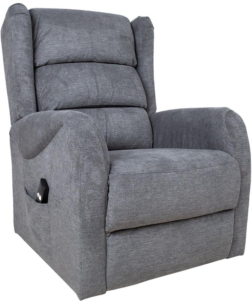 Lounge Chair Rye | size: Width: 77cm, Height: 106cm, Depth: 90cm | color: Gray | image: 1 | variant: 1000933