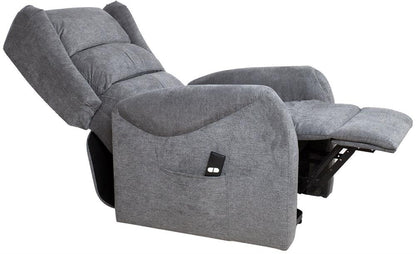 Lounge Chair Rye | size: Width: 77cm, Height: 106cm, Depth: 90cm | color: Gray | image: 3 | variant: 1000933
