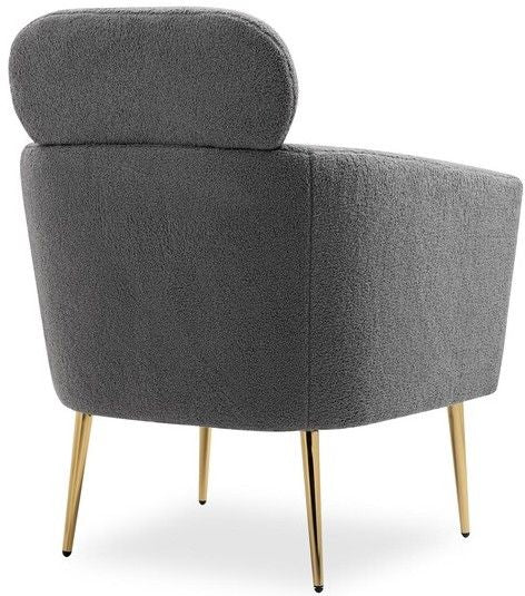 Lounge Chair Salerno | size: Width: 74cm, Height: 96cm, Depth: 70cm | color: Gray | image: 3 | variant: 1002788