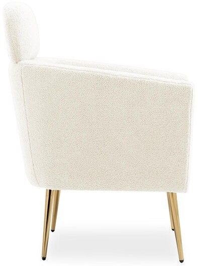 Lounge Chair Salerno | size: Width: 74cm, Height: 96cm, Depth: 70cm | color: White | image: 3 | variant: 1002787