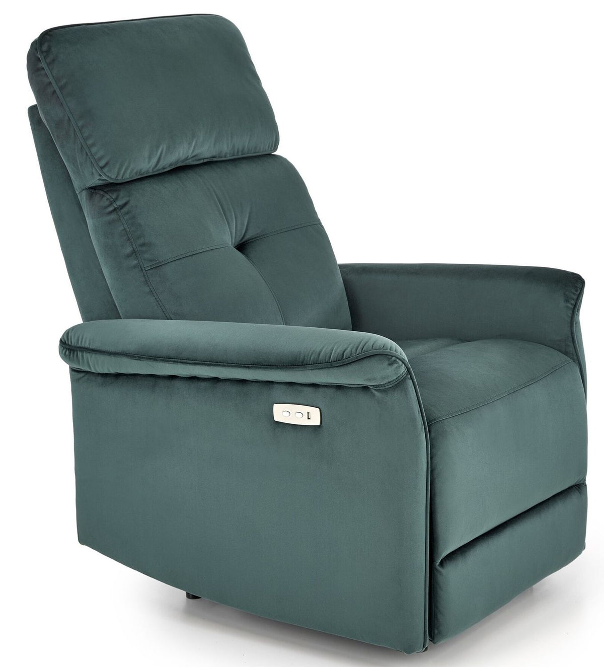Lounge Chair Semir | size: Width: 80cm, Height: 92cm, Depth: 90cm | color: Green | image: 1 | variant: 1004723