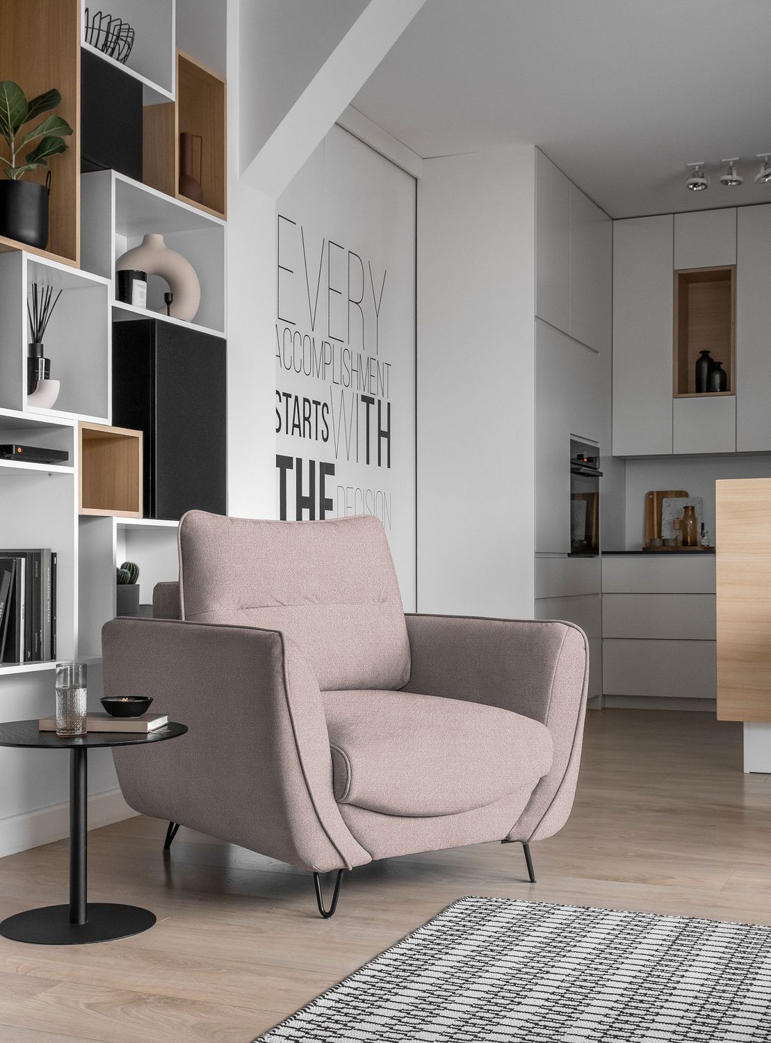 Lounge Chair Silva | size: Width: 93cm, Height: 82cm, Depth: 95cm | color: Gojo | image: 1 | variant: 1004491