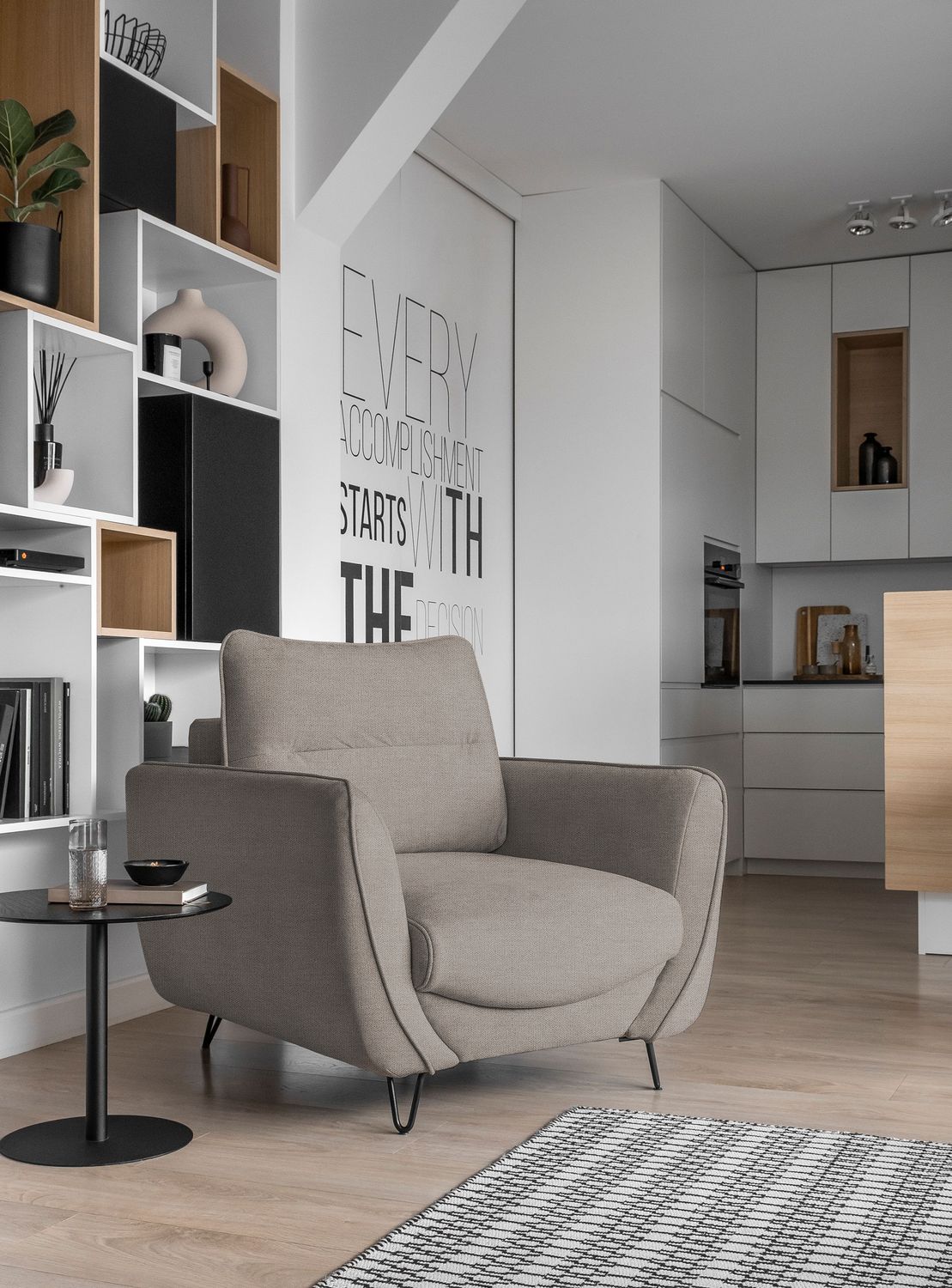 Lounge Chair Silva | size: Width: 93cm, Height: 82cm, Depth: 95cm | color: Poco | image: 1 | variant: 1004476