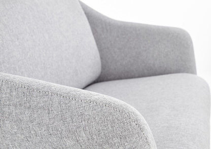 Lounge Chair Soft 2 XL | size: Width: 125cm, Height: 83cm, Depth: 77cm | color: Gray | image: 6 | variant: 1011021