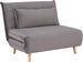 Lounge Chair Spike | size: Width: 105cm, Height: 80cm, Depth: 90cm | color: Gray | image: 1 | variant: 1005705