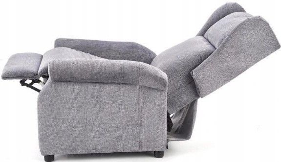 Lounge Chair St Denis | size: Width: 75cm, Height: 107cm, Depth: 92cm | color: Gray | image: 2 | variant: 1002672