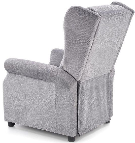 Lounge Chair St Denis | size: Width: 75cm, Height: 107cm, Depth: 92cm | color: Gray | image: 4 | variant: 1002672