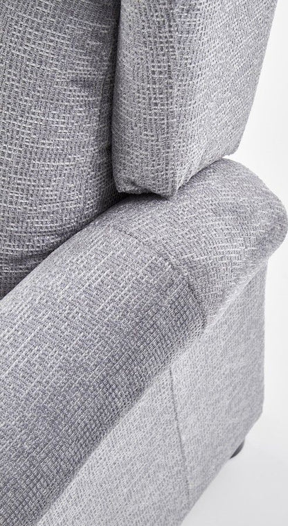 Lounge Chair St Denis | size: Width: 75cm, Height: 107cm, Depth: 92cm | color: Gray | image: 5 | variant: 1002672