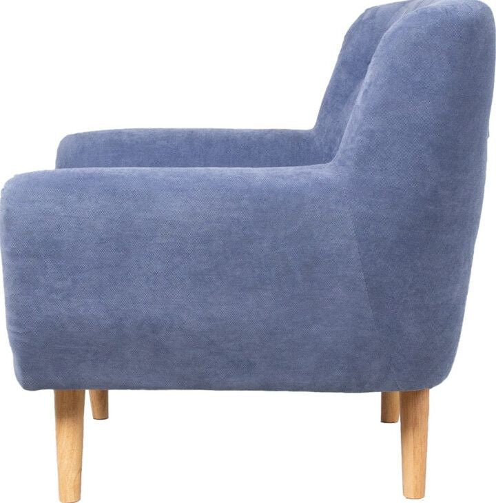 Lounge Chair St Ives | size: Width: 93cm, Height: 87cm, Depth: 84cm | color: Blue | image: 3 | variant: 1001077