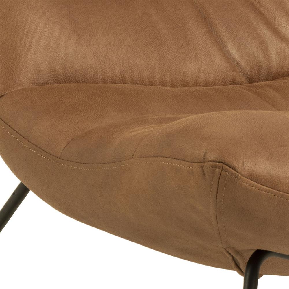 Lounge Chair Sudbury | size: Width: 82.5cm, Height: 97cm, Depth: 93cm | color: Brown | image: 4 | variant: 1001058